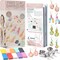 183 PCS Polymer Clay Earring Making Kit for Art Crafts -12+ DIY Polymer Clay